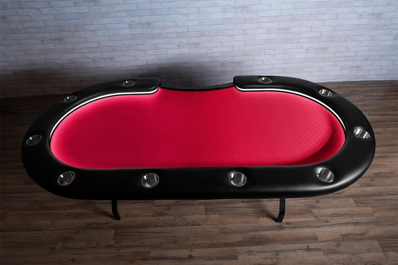 BBO Aces Pro Alpha in Red Suited Speed Cloth with Cupholders