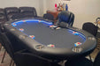 BBO Aces Pro Alpha in Black Suited Speed Cloth with Cupholders Lifestyle Photo