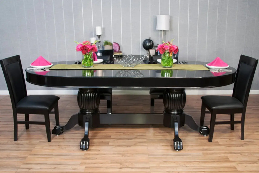 BBO Elite – 10 Player Oval Poker Table w/ Dining Top Option