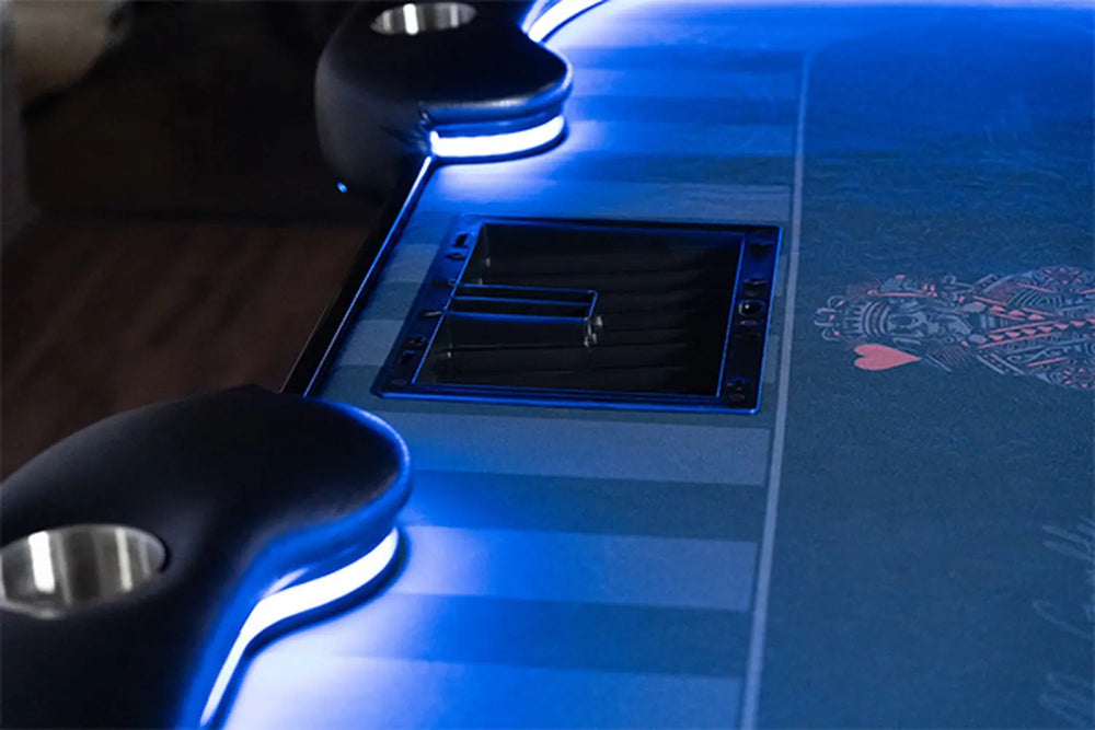 BBO Lumen HD – 10 Player LED Dealer Poker Table