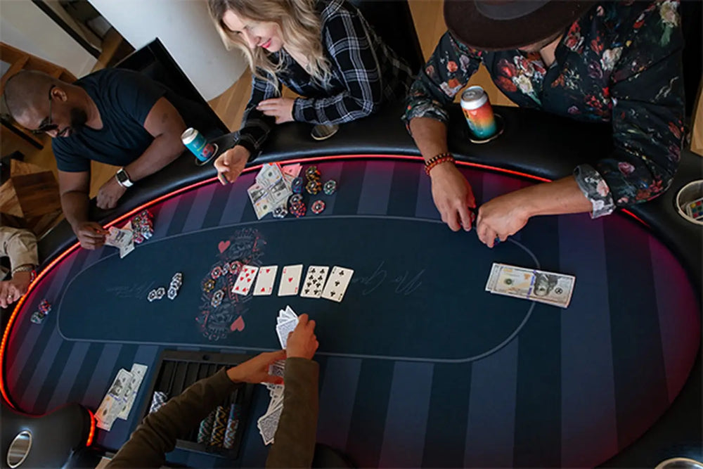 BBO Lumen HD – 10 Player LED Dealer Poker Table