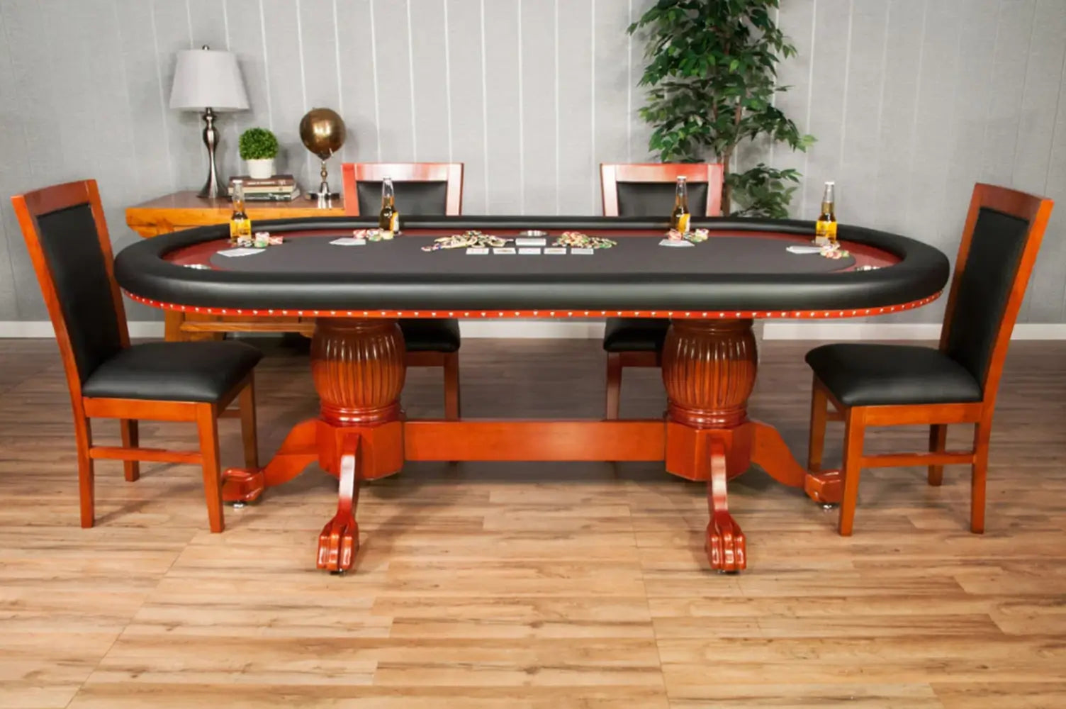 BBO Rockwell Convertible Poker & Dining Table – 10 Player