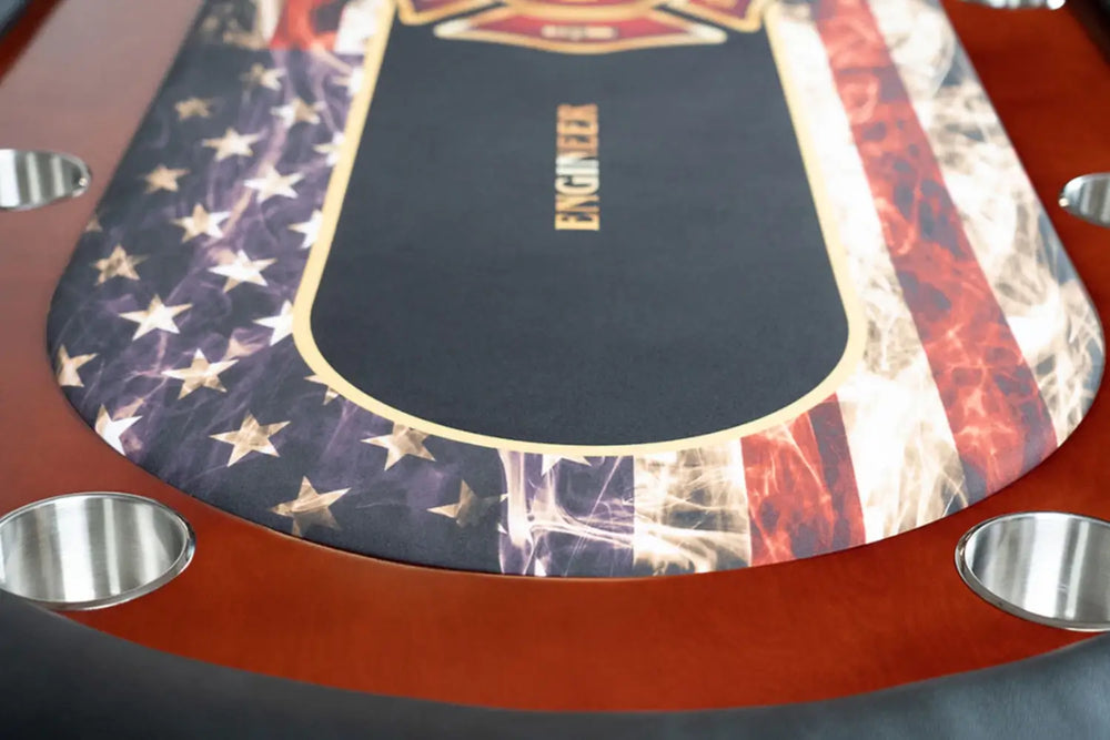 BBO Rockwell Convertible Poker & Dining Table – 10 Player