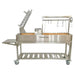 Tagwood BBQ06SS Santa Maria grill front product view with rotisserie cage and hook rack