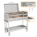 Tagwood BBQ18SS Gaucho grill with accessory options including griddle, brazier griddle, and side table