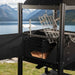 Tagwood BBQ BBQ12SI Argentine grill with clamp grate and adjustable height system close-up