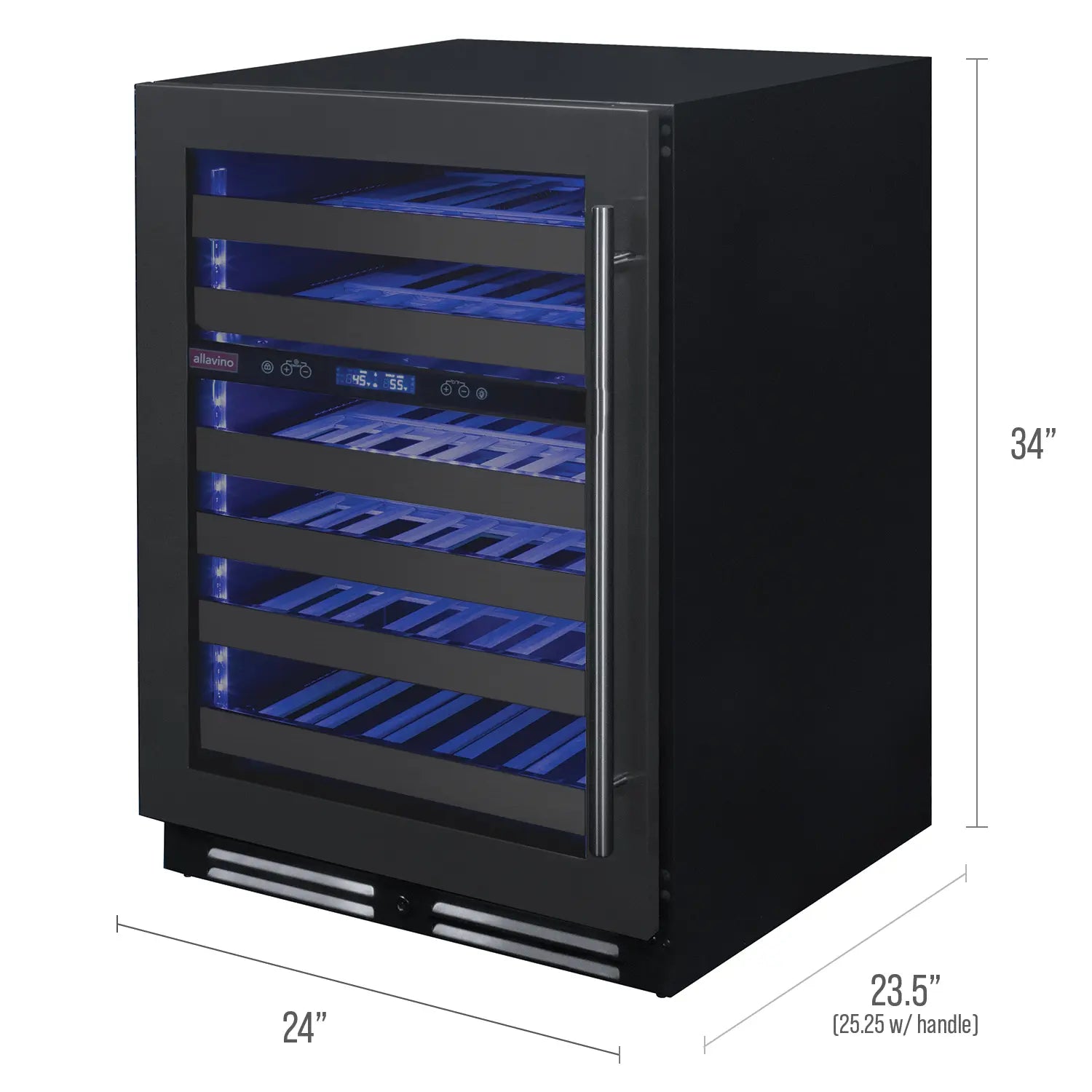 Allavino BDW5034 Wine Refrigerator Dimensions