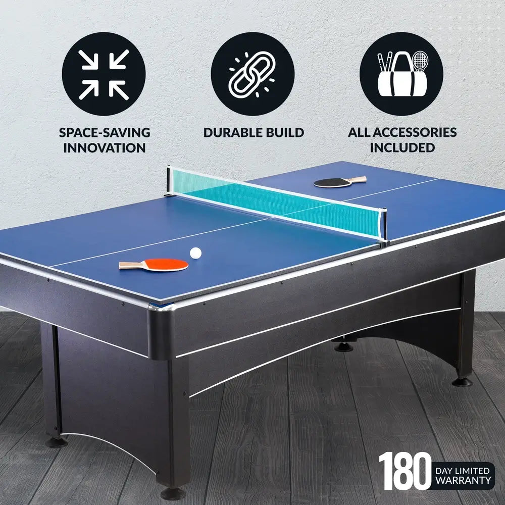 Hathaway Maverick 7-ft Pool Table – Billiards & Table Tennis