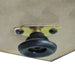 Adjustable leg leveler installed underneath game table, providing enhanced stability and balance on uneven floors.
