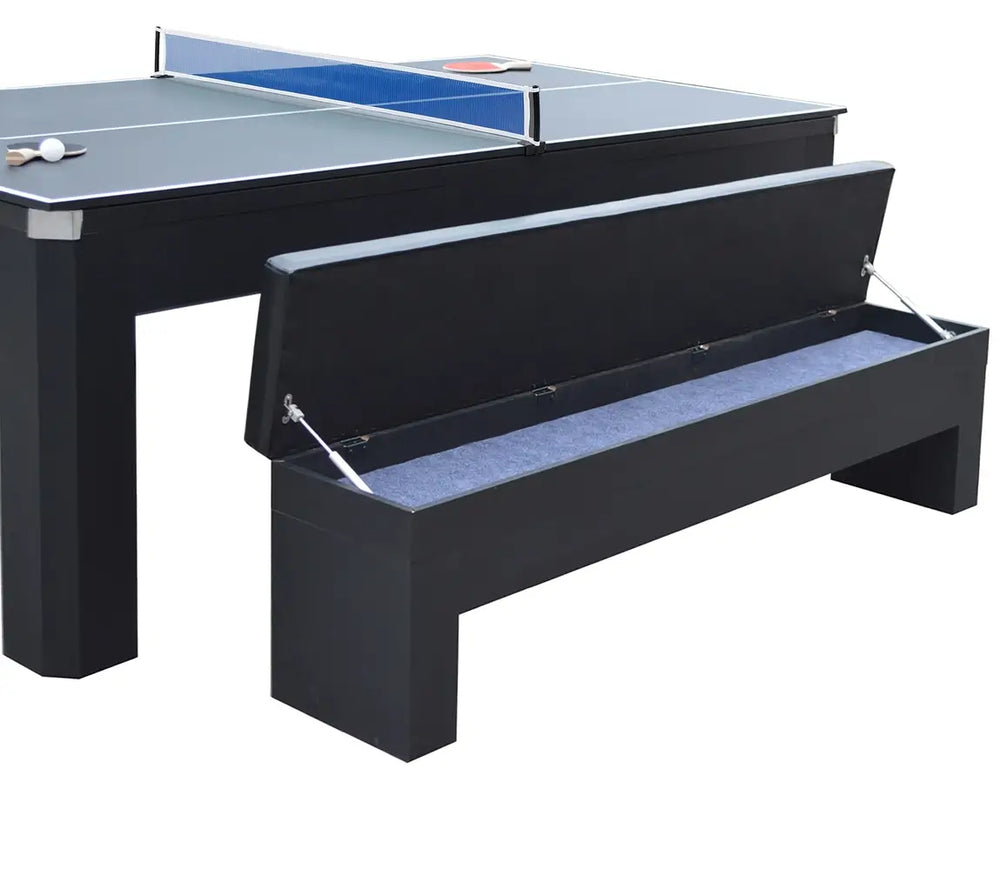 Hathaway Park Avenue 7-ft Pool Table – Dining Combo Set
