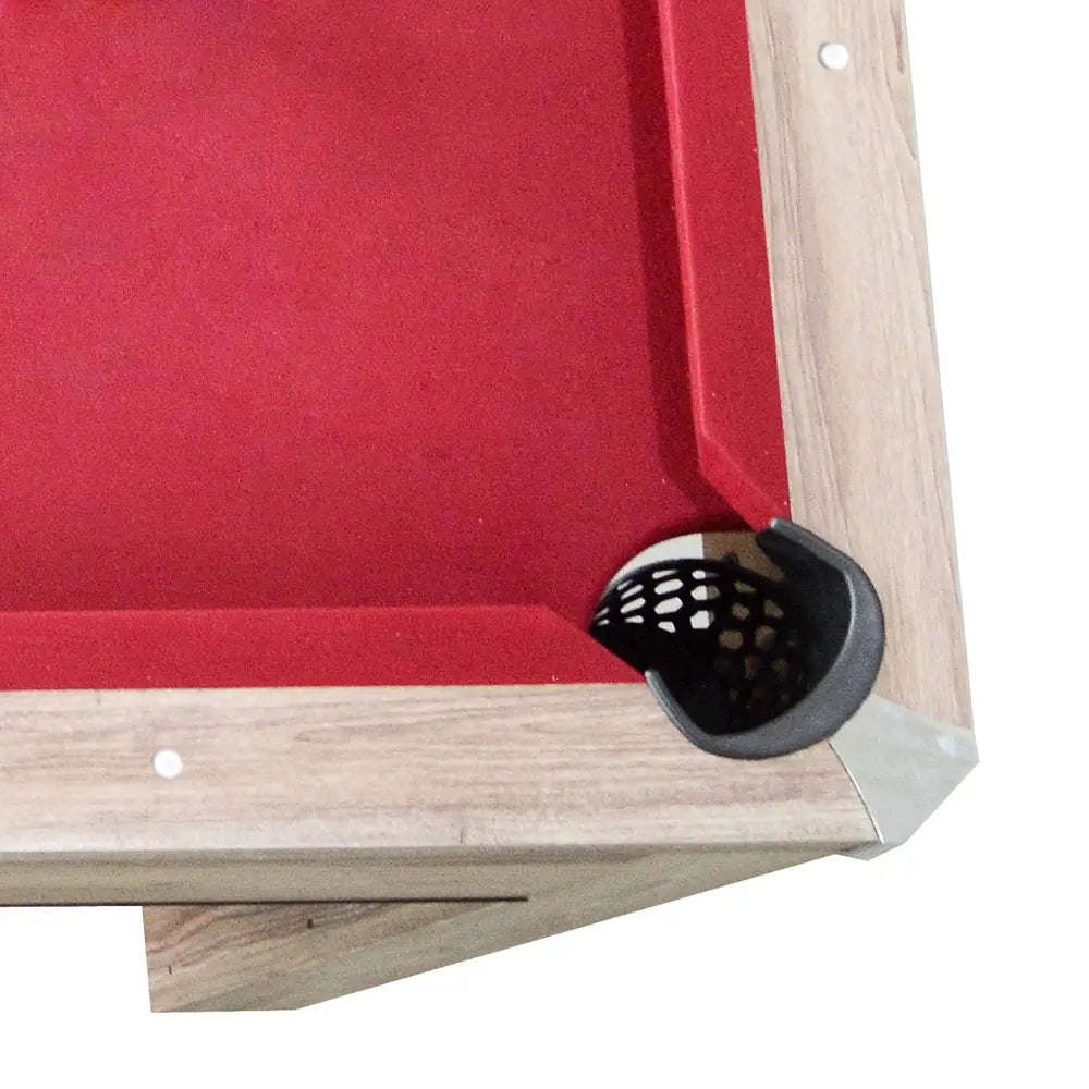 Hathaway Newport 7-ft Pool Table Combo – Dining & Benches