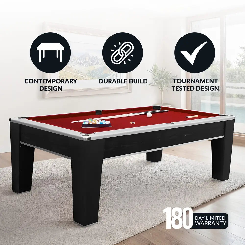 Hathaway Mirage 7.5-ft Pool Table – Modern Design