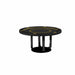 Siamun Round Poker Table by Arts Gameroom Black