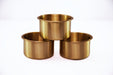 BBO 4" wide brass cupholders