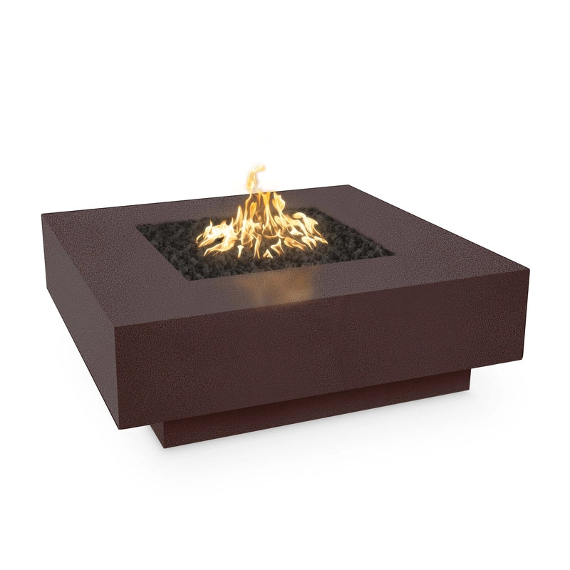 The Outdoor Plus Cabo Square Fire Pit Copper Vein