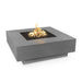 The Outdoor Plus Cabo Square Fire Pit Silver Vein