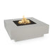 The Outdoor Plus Cabo Square Fire Pit Pewter