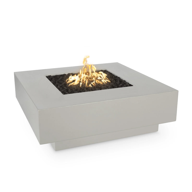 The Outdoor Plus Cabo Square Fire Pit Pewter