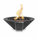 The Outdoor Plus Cazo Wood Grain Fire & Water Bowl - Ebony