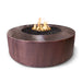 The Outdoor Plus Unity Fire Pit – 24" Tall Round Design Copper