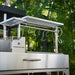 Tagwood BBQ06SS grill hook rack and warming shelf with adjustable crank lift system