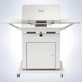 ElectriChef Ruby 32″ Closed-Base Electric Grill Closed Lid with Side Shelves Open