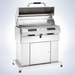 ElectriChef Ruby 32″ Electric Grill with Open Lid – Spacious grilling surface with digital dual control panel and stainless steel construction.