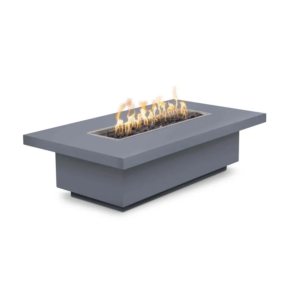 The Outdoor Plus Fremont 15" Powder Coat Fire Pit - Smooth Gray