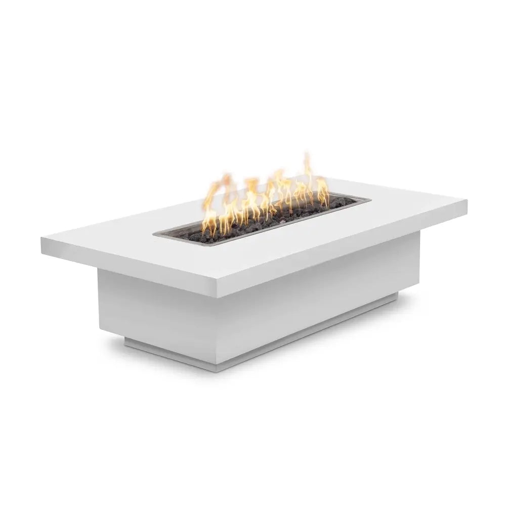 The Outdoor Plus Fremont 15" Powder Coat Fire Pit - White