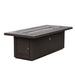 The Outdoor Plus Fremont 24" Powder Coat Fire Pit - Silver Vein