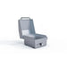 Le Griddle Wee Gas Griddle open with stainless steel cooking surface