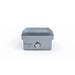 Front view of Le Griddle compact single-burner outdoor gas griddle.