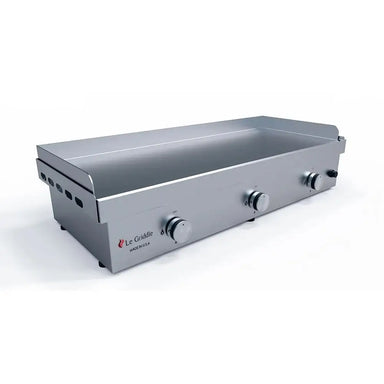 Le Griddle 41" Big Texan Gas Griddle – 3 Burners Angled View