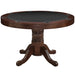 RAM Game Room GTBL48 CAP 48-inch round game table with black playing surface and cup holders