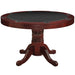 RAM Game Room GTBL48 ET 48-inch round game table with black playing surface and cup holders