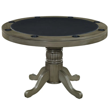 RAM Game Room GTBL48 SL 48-inch round game table with black playing surface and cup holders