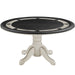 RAM Game Room GTBL60 AW 60-inch round 2-in-1 game table with padded rail and cup holders