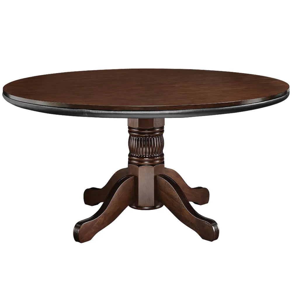RAM Game Room GTBL60 CAP 60-inch round dining table configuration with padded edge