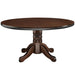 RAM Game Room GTBL60 CAP 60-inch round dining table configuration with padded edge