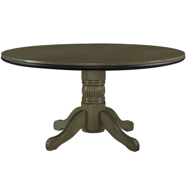 RAM Game Room GTBL60 SL 60-inch round dining table in slate finish