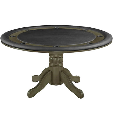 RAM Game Room GTBL60 SL 60-inch round 2-in-1 game table with padded rail and cup holders