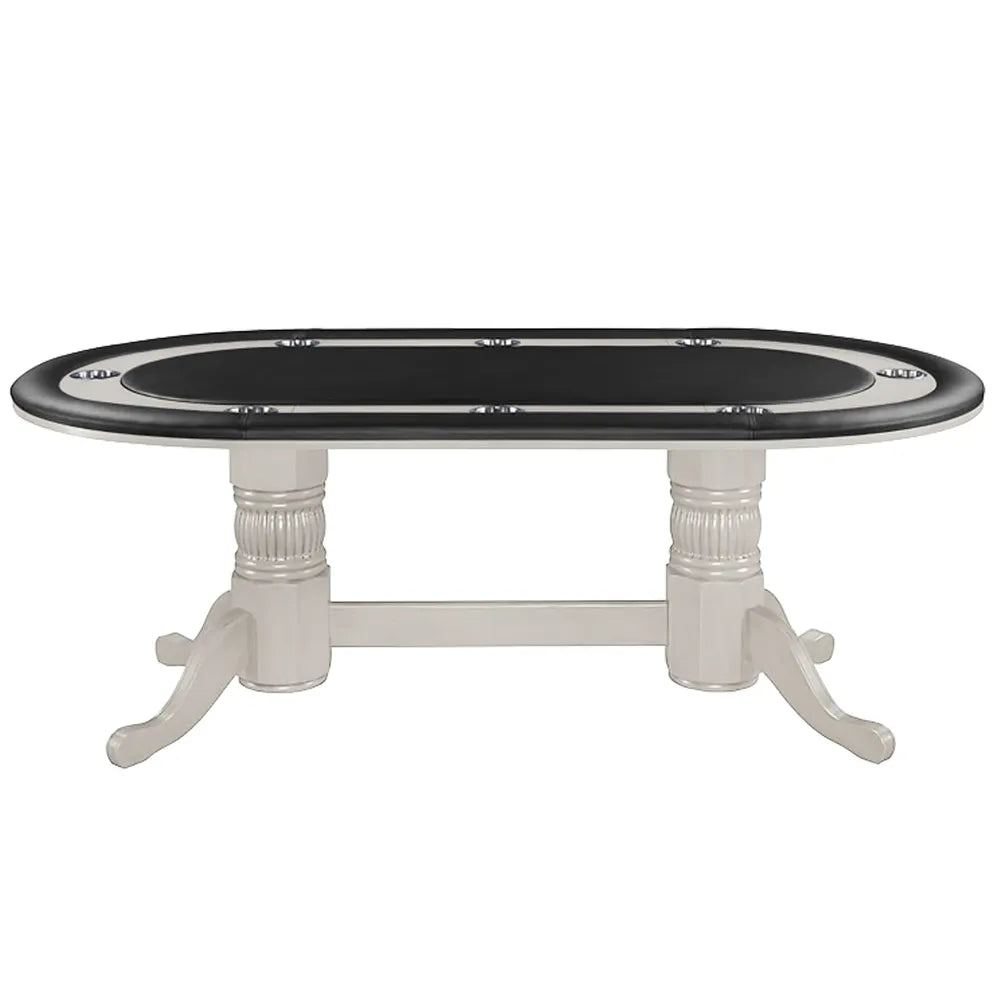 RAM Game Room GTBL84 AW 84-inch oval poker table with cup holders
