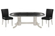 RAM Game Room GTBL84 AW 84-inch poker table with chairs