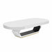 Arts Gameroom Galaxy Poker Table - White with Dining Top