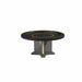 Luxor Round Poker Table by Arts Gameroom Gray
