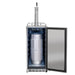 Kegco 15" Kegerator Single Keg Example