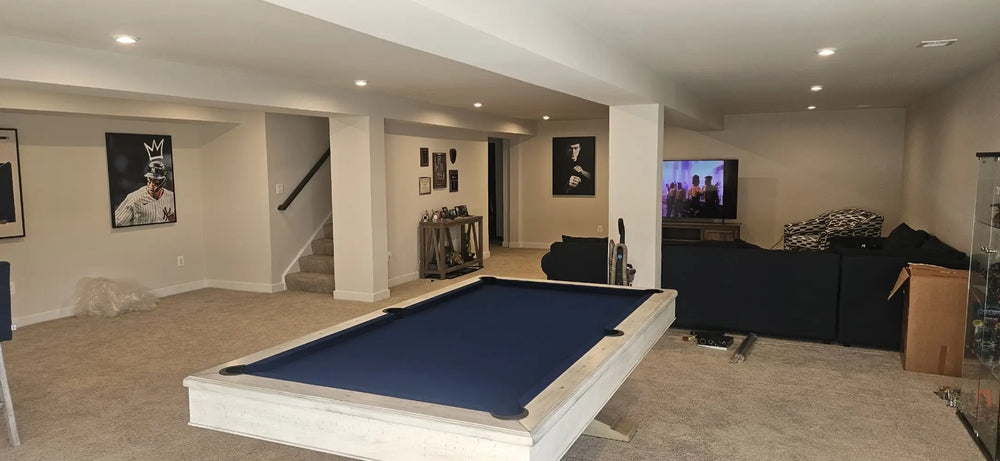 Hathaway Montecito Pool Table – Driftwood Finish