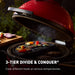 Kamado Joe KJ15041021 3-Tier Divide and Conquer