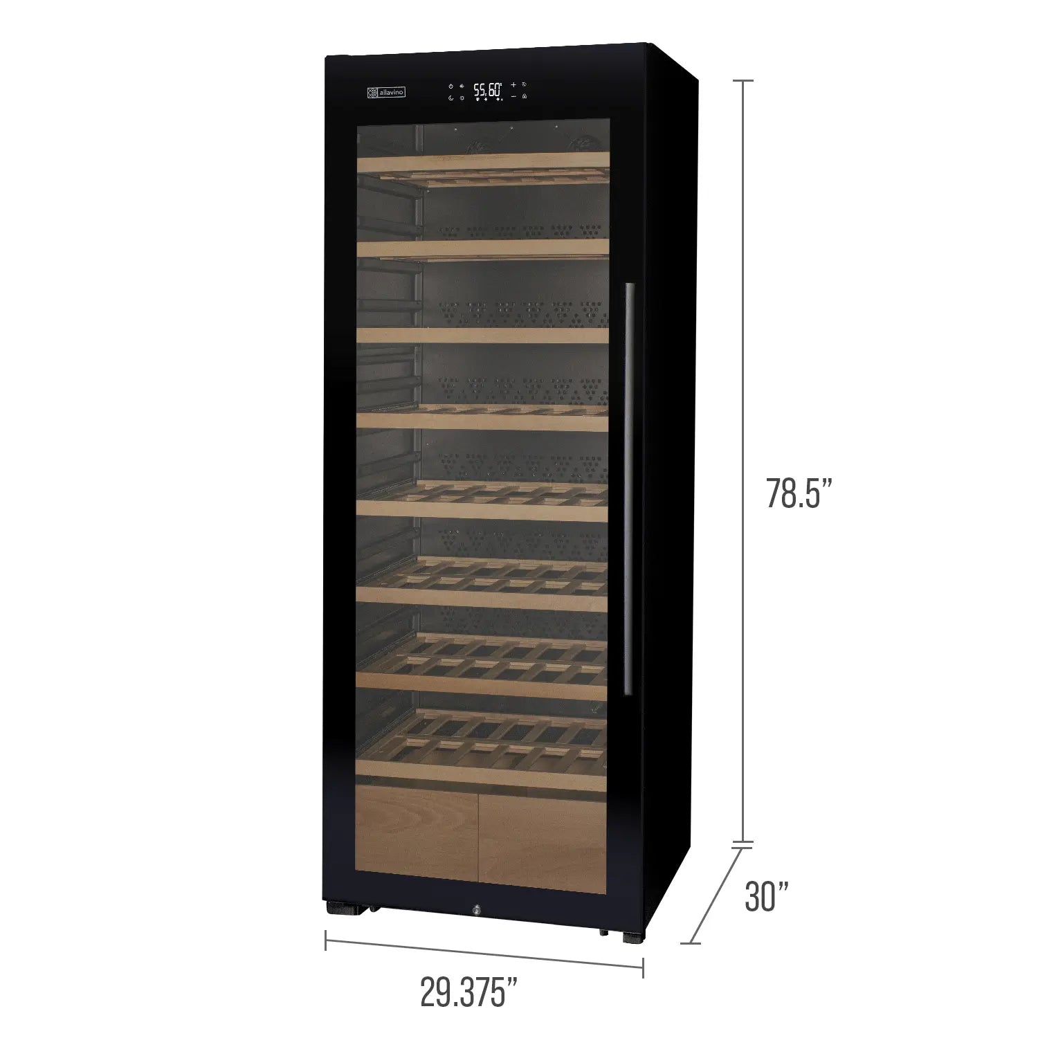 Allavino KWR248 Dimensions