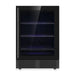 KingsBottle KBU145BX-FG LHH Built-In Undercounter Fridge with Triple Chrome Shelves and LED Lighting